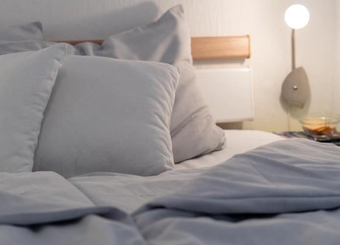 ... separatem Schlafzimmer