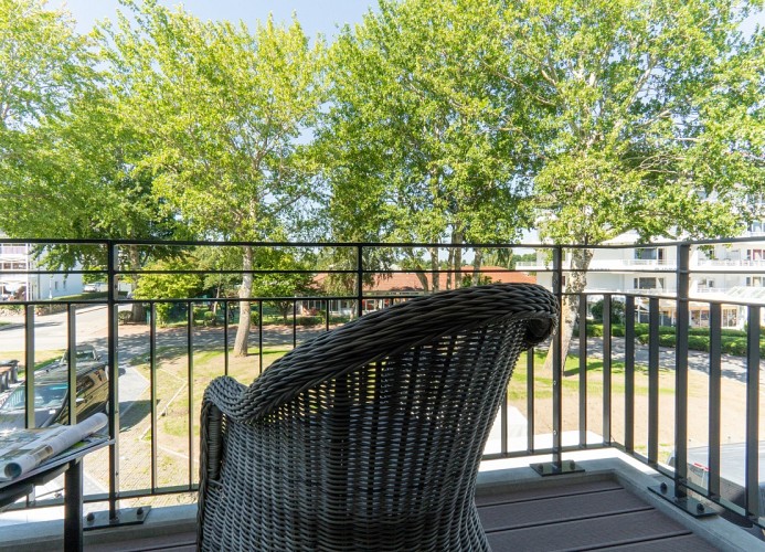 gemütlicher Balkon ...