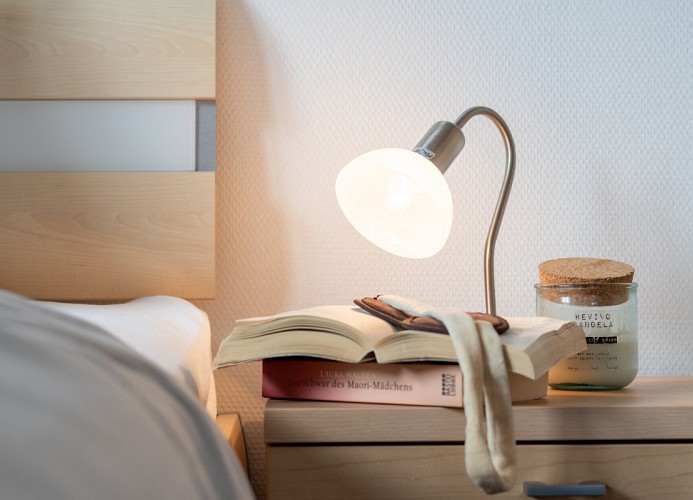 ... einem Doppelbett