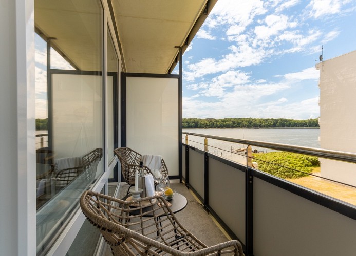 gemütlicher Balkon ...