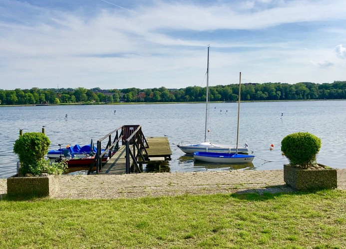 hauseigener Steg am Binnensee