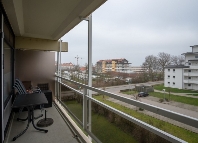 Balkon in Südlage