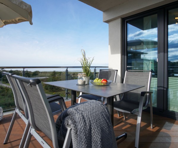 Sonnigen Balkon