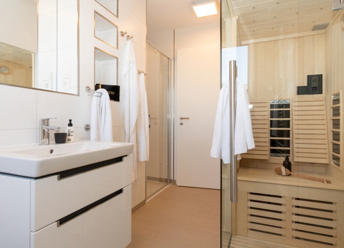 ... einer Sauna ...