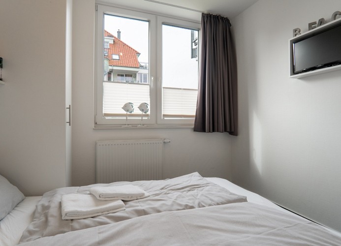 ... mit einem Doppelbett