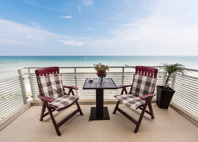 das Meer vor der Tür