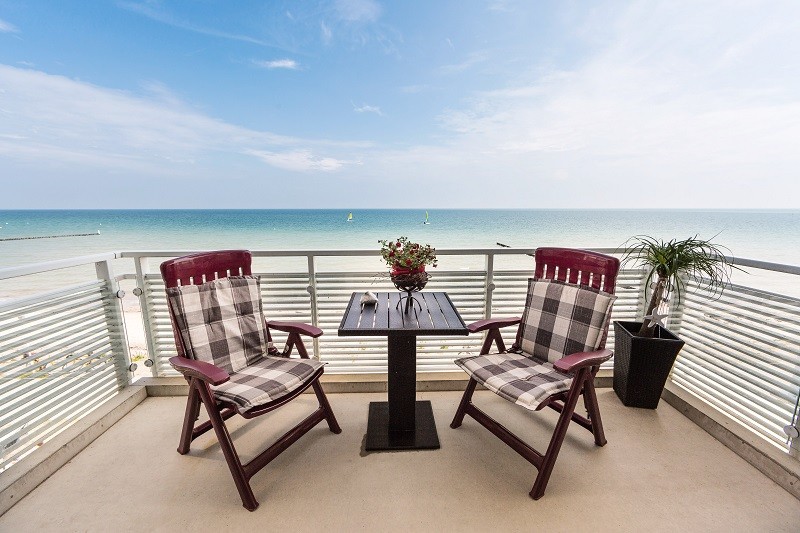 das Meer vor der Tür