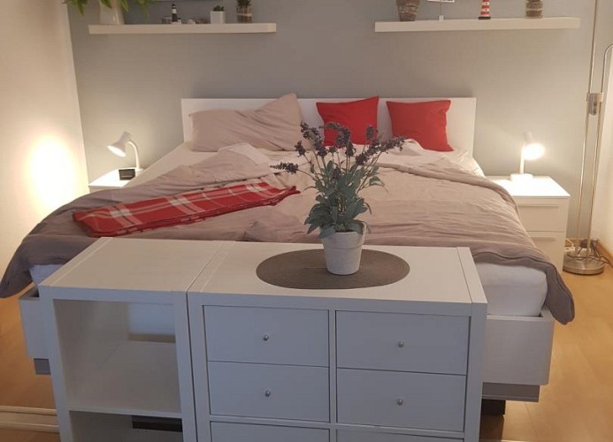 Doppelbett ...