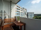 gemütlicher Balkon