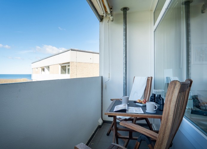 gemütlicher Balkon ...