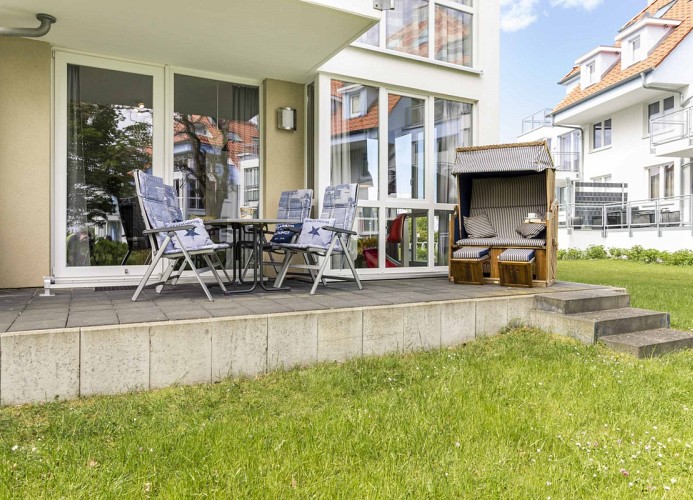gemütliche Terrasse