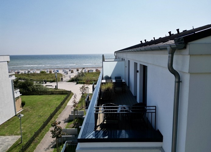 ... der Dachterrasse