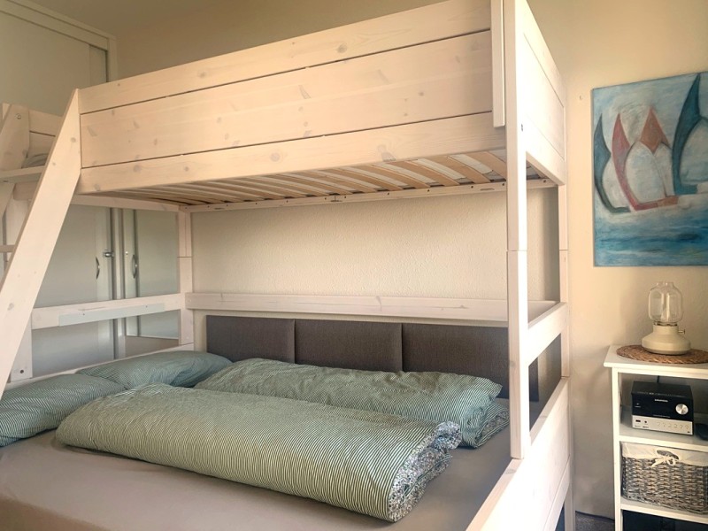 Etagenbett in Schlafzimmer