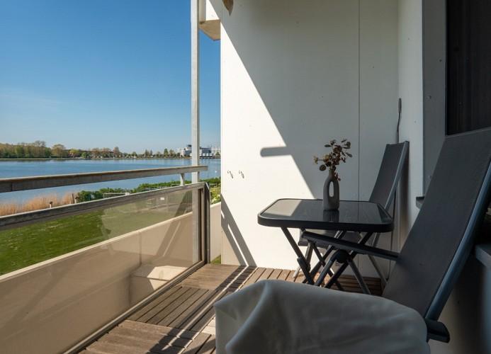 sonniger Balkon