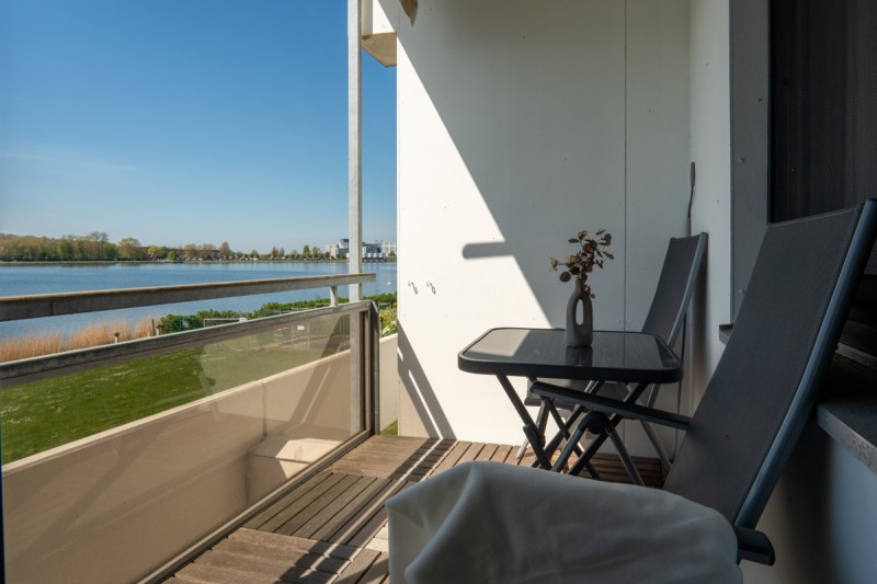sonniger Balkon