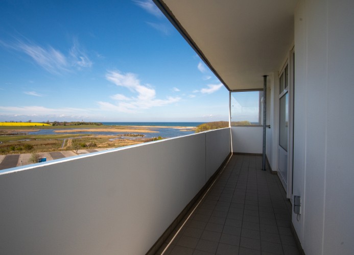 ... mit tollem Ostseeblick