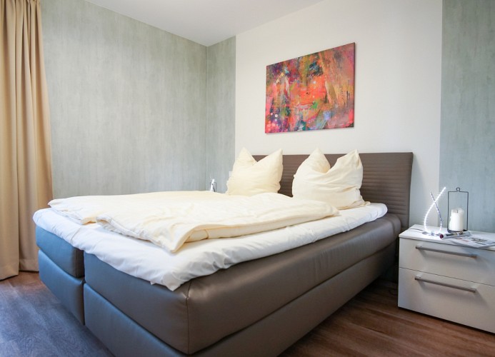 ... einem Doppelbett