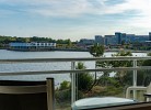 Blick auf den Binnensee ...
