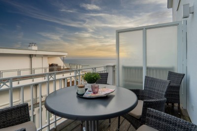 ... mit dem Blick zur Ostsee