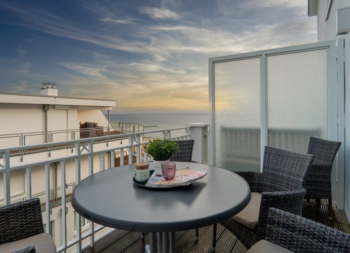 ... mit dem Blick zur Ostsee