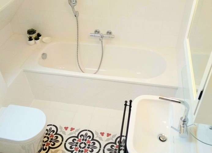 Badezimmer mit ...