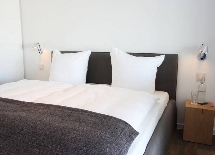 gemütliches Doppelbett