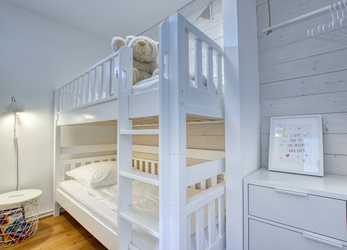 Kinderzimmer mit Etagenbett