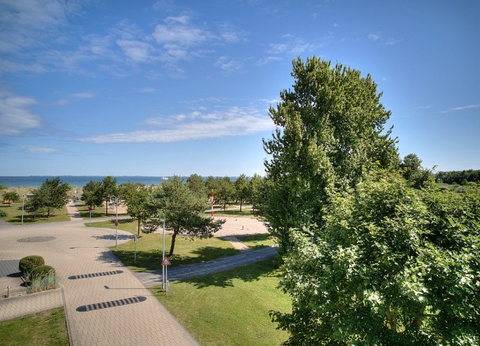 Blick zur Ostsee