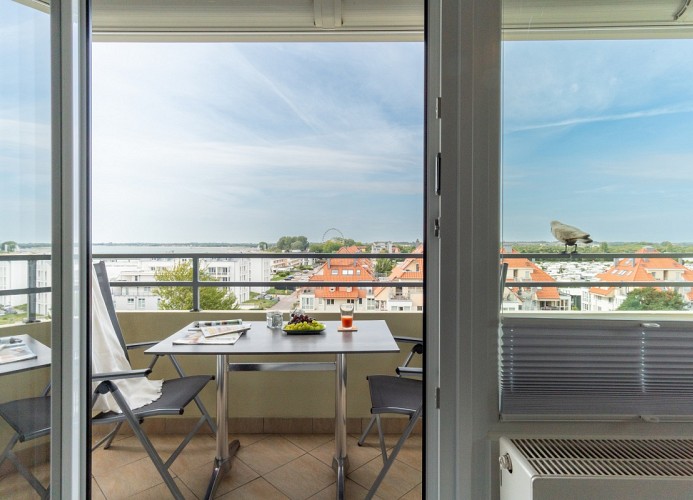 Zugang zum Balkon...