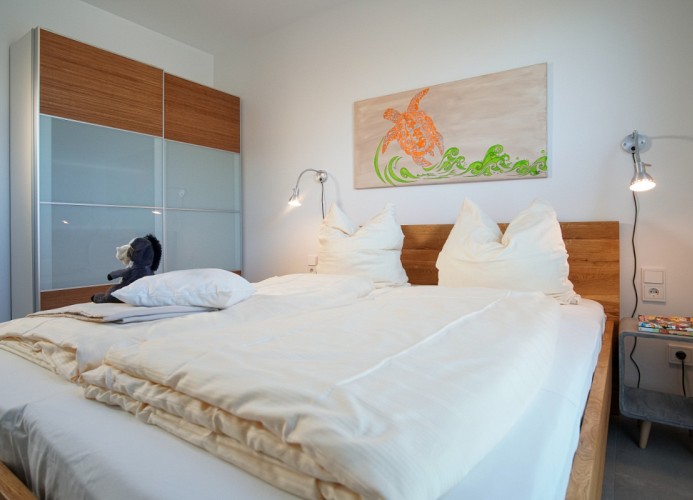 ... einem Doppelbett ...