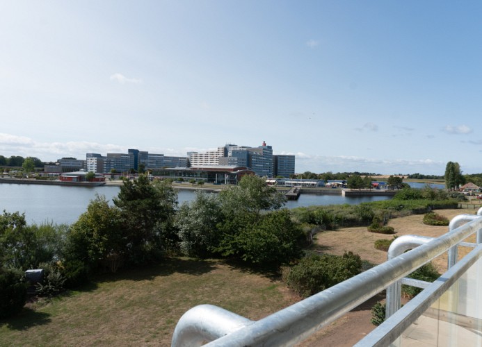 herrlicher Binnenseeblick