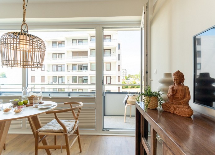 Zugang zum Balkon