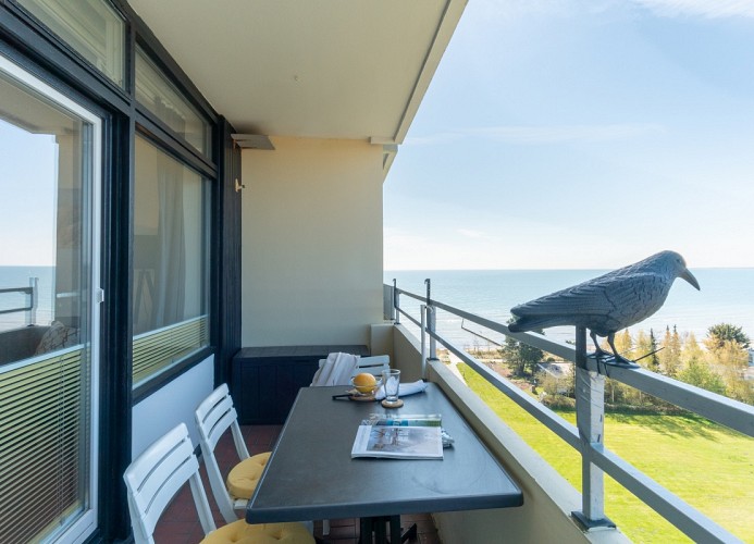 ... Blick zur Ostsee