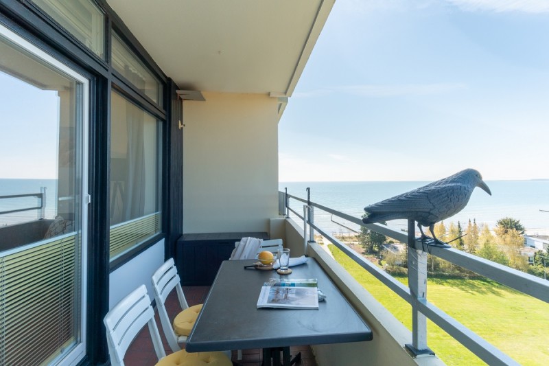 ... Blick zur Ostsee