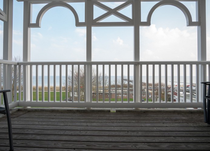 Meerblick vom Balkon