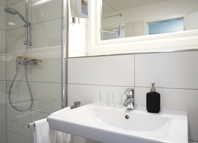 ... einer Walk-In-Dusche