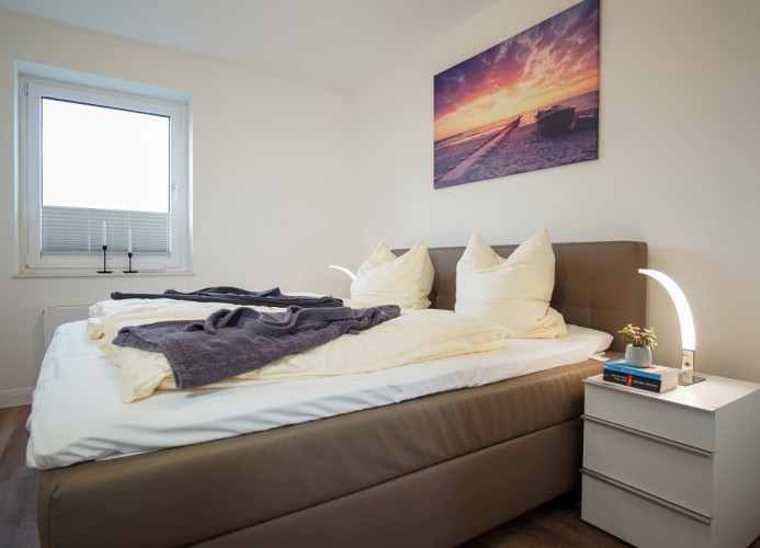 ... einem Doppelbett