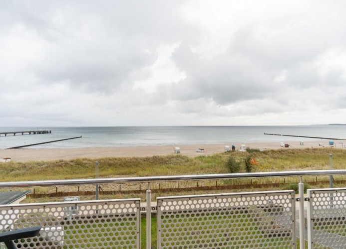 ...mit tollem Ostseeblick