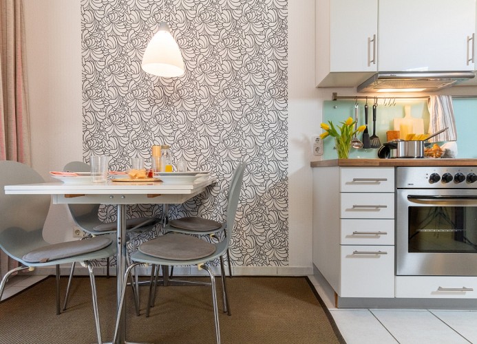 ... mit kleiner Essecke