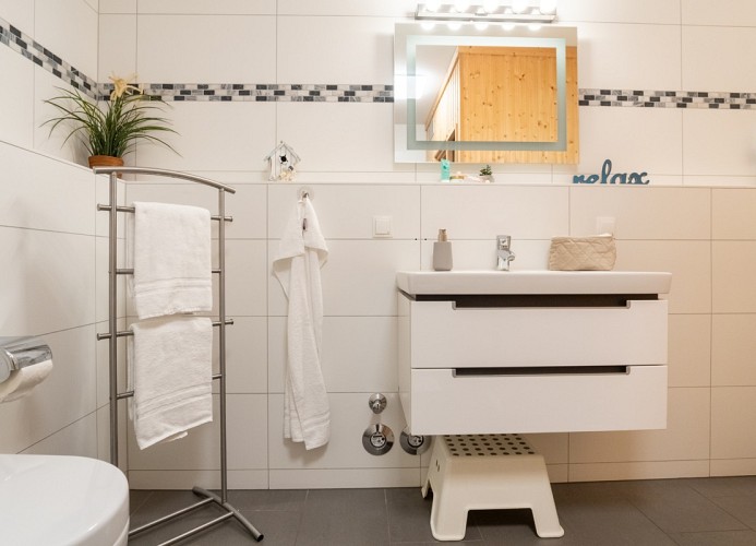 modernes Duschbad
