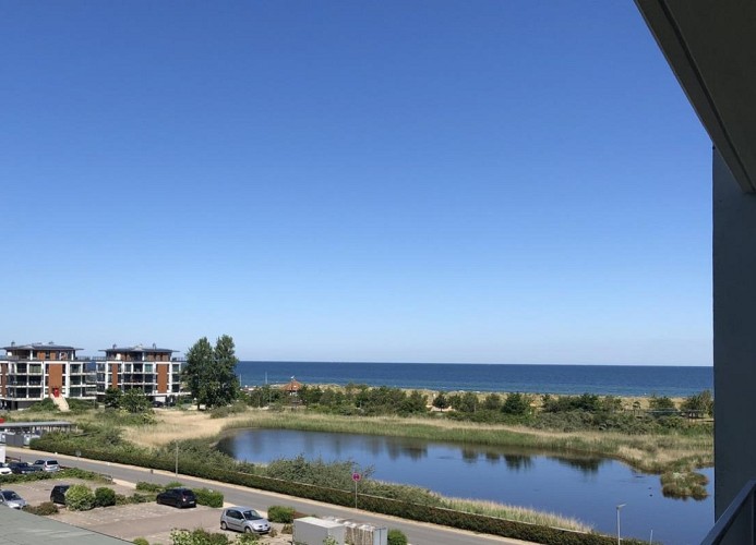 Blick zur Ostsee
