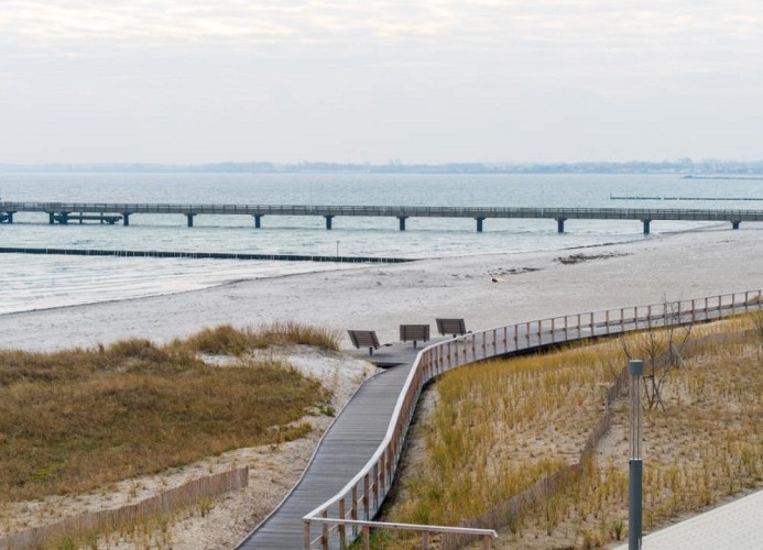 ... auf die Ostsee