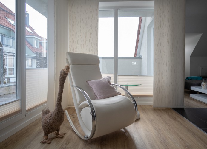 ... mit Relaxsessel ...