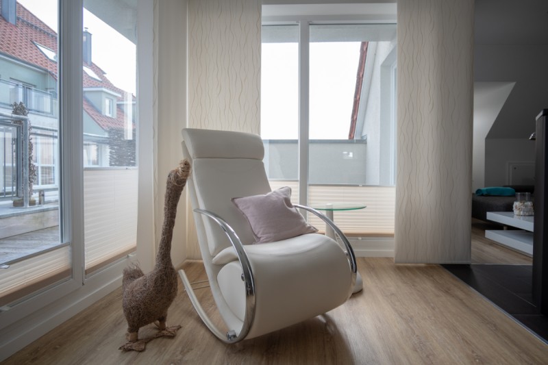 ... mit Relaxsessel ...
