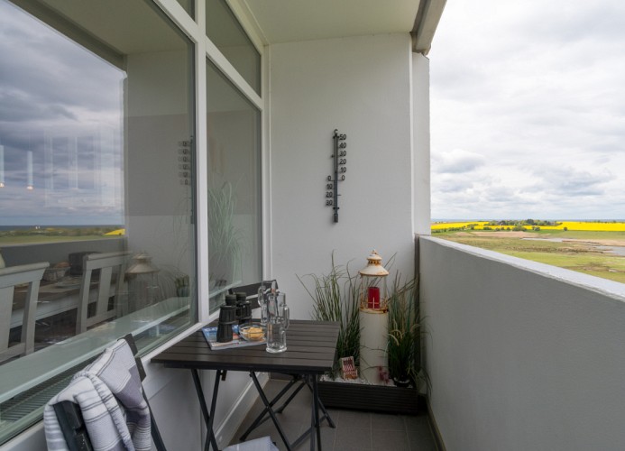 gemütlicher Balkon ...