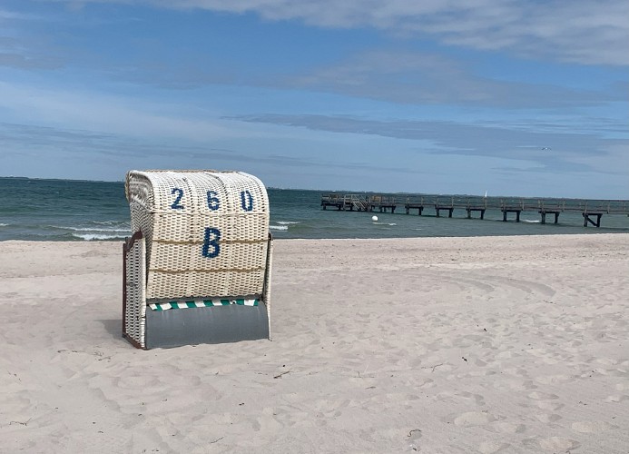 ... und ein Strandkorb sind inklusive