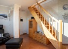 Treppe zur Galerie