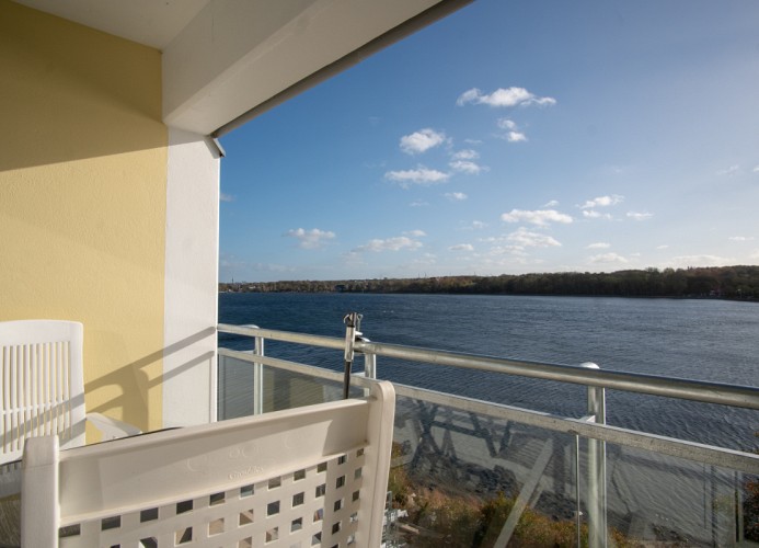 sonniger Balkon