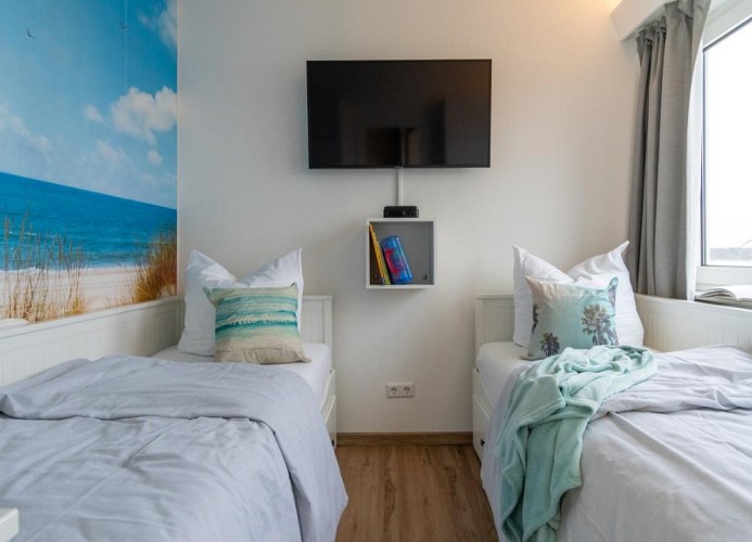 zwei Einzelbetten ...