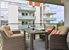 hyggeliger Balkon